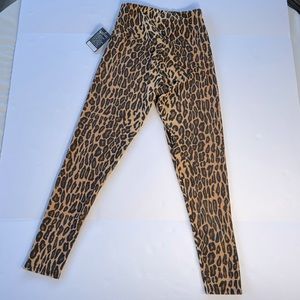 NWT ONZIE S LEOPARD YOGA LEGGINGS